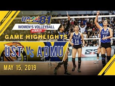 UAAP 81 WV Finals: Ateneo fights off UST in Game 3 .